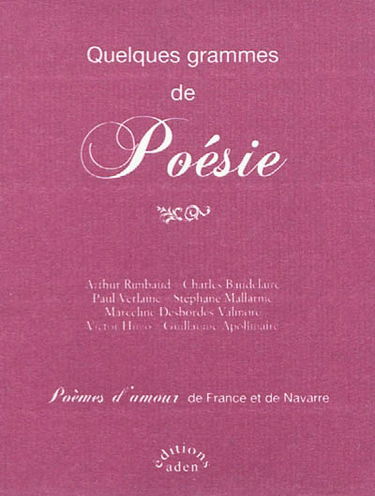 Quelques grammes de poésie