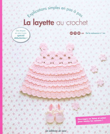 La layette au crochet : explications simples en pas à pas