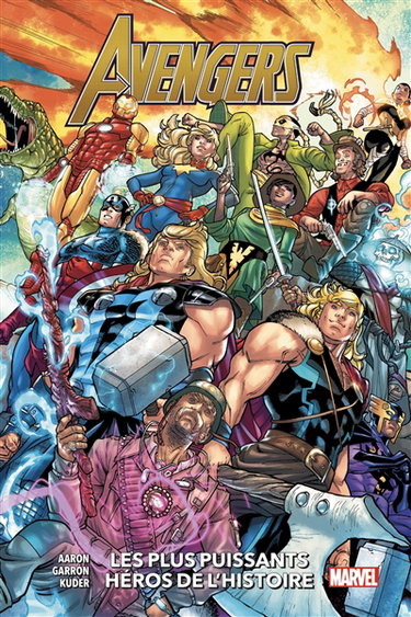 Couverture de Avengers. Vol. 10. Les plus puissants héros de l'Histoire