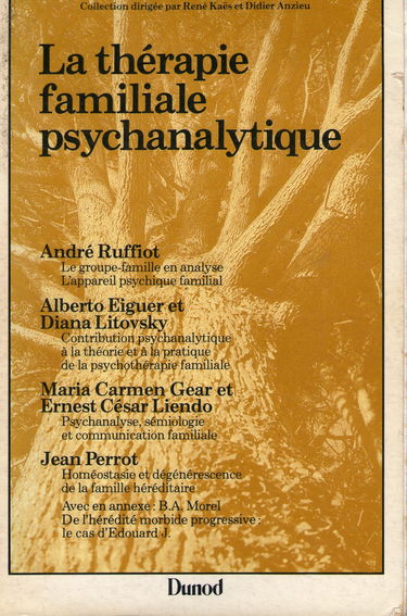 La Thérapie familiale psychanalytique