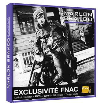 COFFRET 4 DVD MARLON BRANDO + LIVRE 80 PAGES - TIRAGE LIMITE