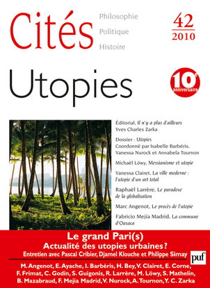 Cités, n° 42. Utopies