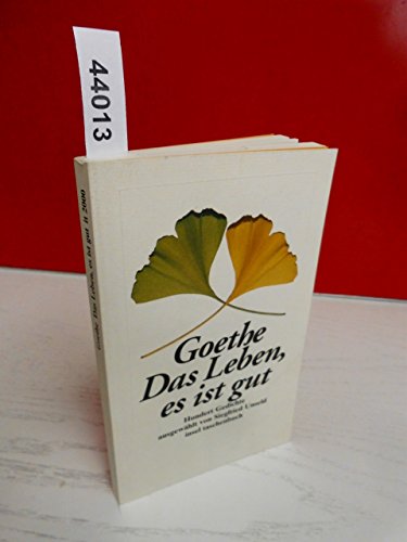 Couverture de Das Leben, es ist gut.