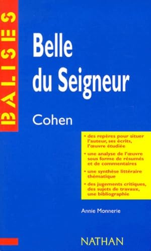 Belle du Seigneur, Albert Cohen