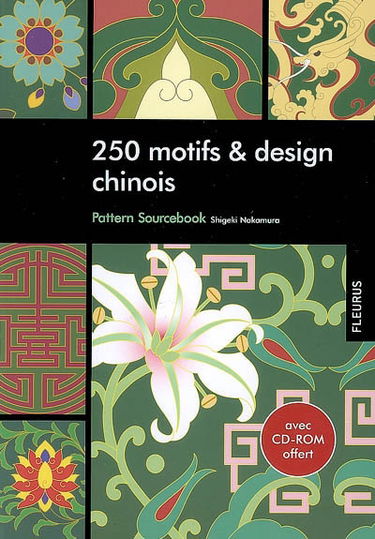 250 motifs & design chinois : pattern sourcebook