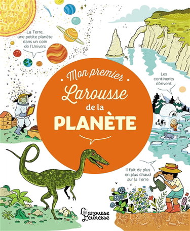 Couverture de Mon premier Larousse de la planète par Pascal Chauvel