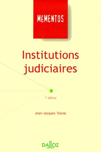 Institutions judiciaires