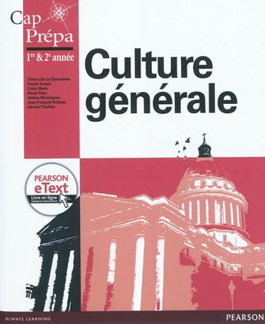 Culture générale (ECS-ECE) : cap prépa, 1re & 2e années