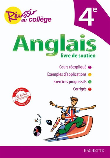 Anglais 4e : livre de soutien