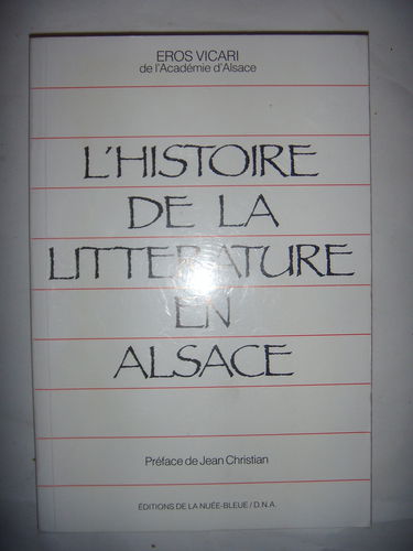 L'Histoire de la littérature en Alsace