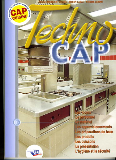 Techno CAP cuisine
