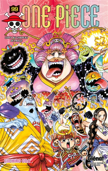 Couverture de One Piece : édition originale. Vol. 99. Luffy au chapeau de paille par Eiichiro Oda