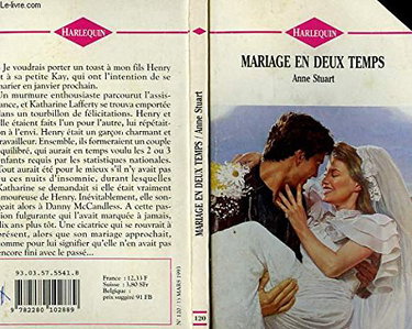 Couverture de MARIAGE EN DEUX TEMPS par Anne Stuart