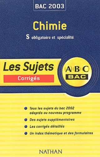 ABC Bac : Chimie, Bac S