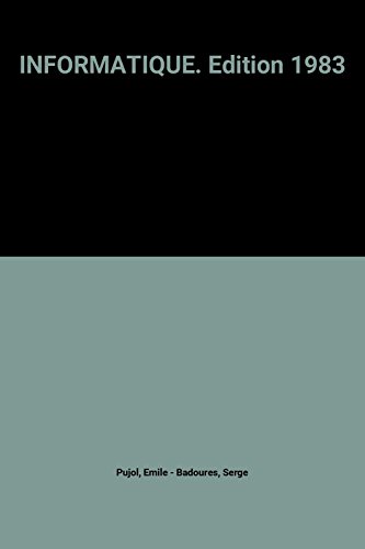 Informatique : livre de l'élève