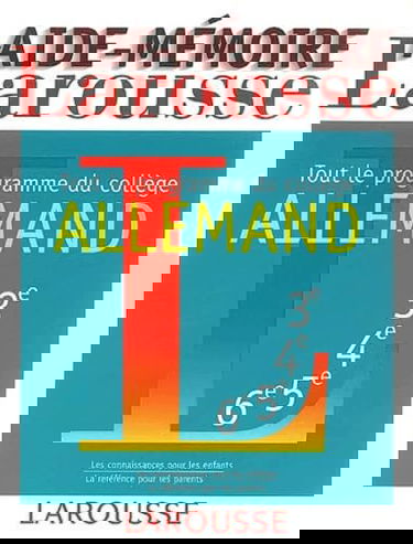 Aide-mémoire, allemand