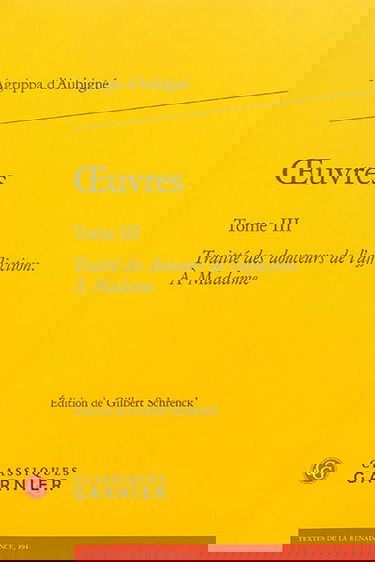 Oeuvres. Vol. 3. Traitté des douceurs de l'affliction : à Madame