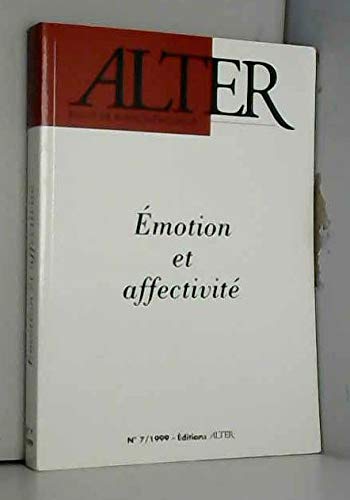 Emotion et affectivité
