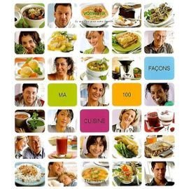 Couverture de Livre thermomix Ma cuisine 100 Façons