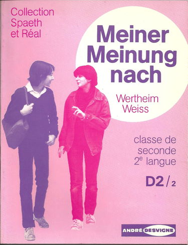 Meiner meinung nach : D. 1/2. Classe de 1re, 2e langue