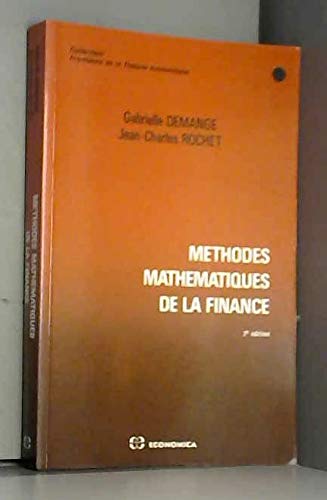 Méthodes mathématiques de la finance