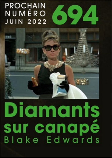Couverture de Avant-scène cinéma (L'), n° 694. Diamants sur canapé : découpage, dialogues bilingues et vidéogrammes, dossier
