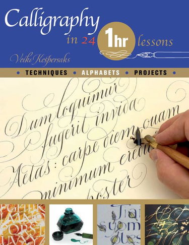 Couverture de Calligraphy in 24 One-hour lessons