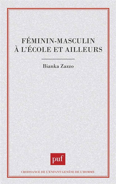 Féminin-masculin à l'école et ailleurs