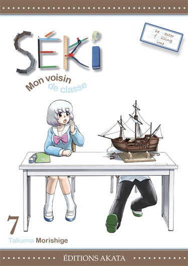 Couverture de Séki, mon voisin de classe. Vol. 7