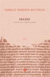 Erased : traité de l'effacement
