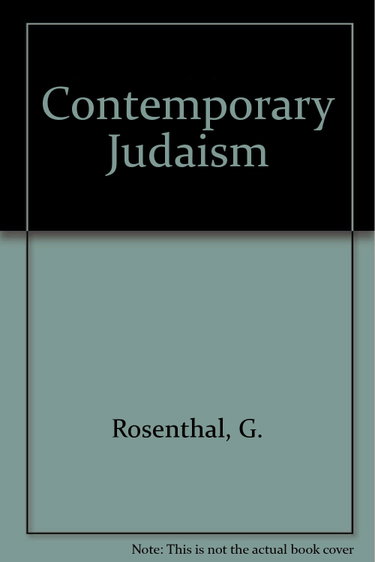Couverture de Contemporary Judaism