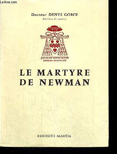 Couverture de Le martyre de Newman.