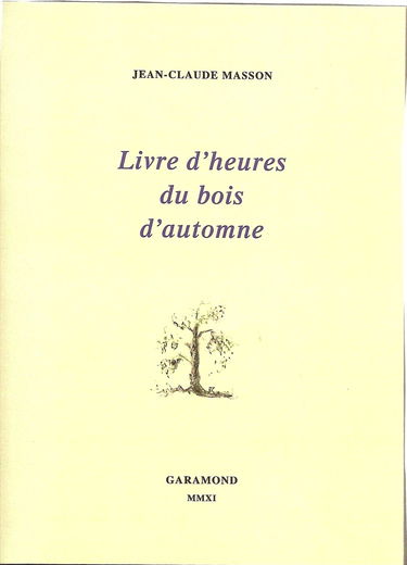 Livre d'heures du bois d'automne