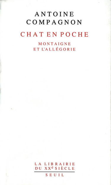 Chat en poche : Montaigne et l'allégorie