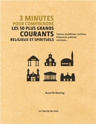 3 minutes pour comprendre les 50 plus grands courants religieux et spirituels : taoïsme, bouddhisme, soufisme, hindouisme, judaïsme, calvinisme...