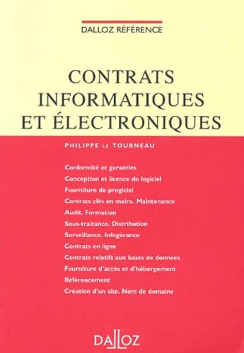 Contrats informatiques et électroniques