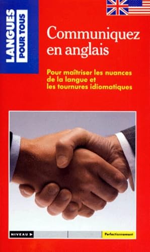 Couverture de Communiquez en anglais, livre et trois cassettes par Collectif