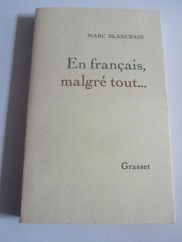 En français malgré tout