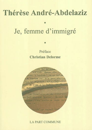 Je, femme d'immigré
