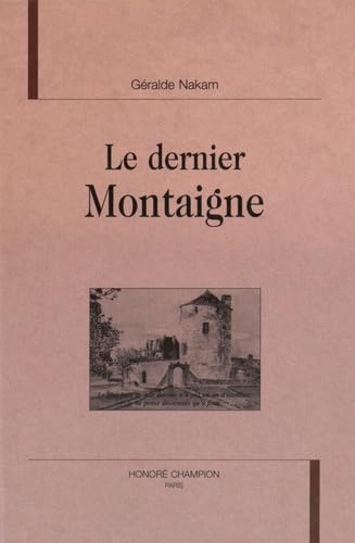 Le dernier Montaigne
