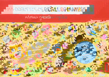 Ma pochette de décalcomanies : animaux rigolos