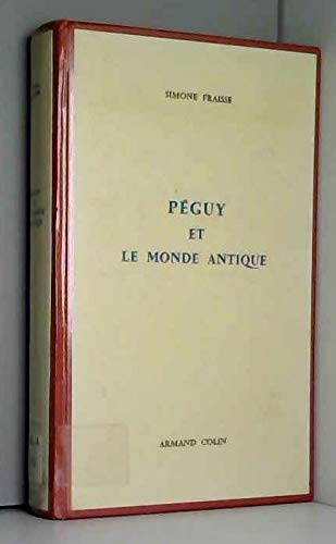 Couverture de Péguy et le monde antique