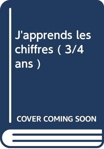 J'apprends les chiffres, 3-4 ans