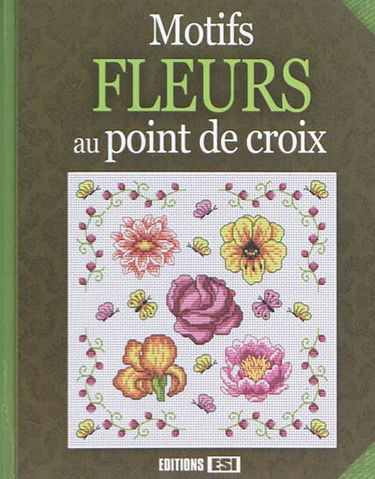 Motifs fleurs au point de croix