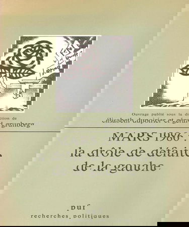 Mars 1986, la drôle de défaite de la gauche