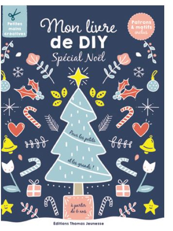 Couverture de Mon livre de DIY : spécial Noël : pour les petits et les grands !