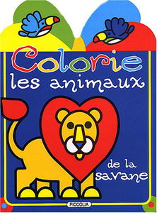 Colorie les animaux de la ferme/de la mer/de la forêt/de la savane