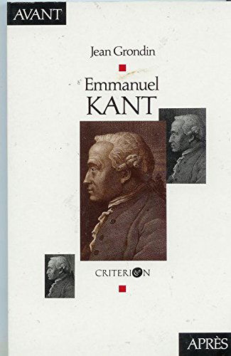 Emmanuel Kant : avant/après