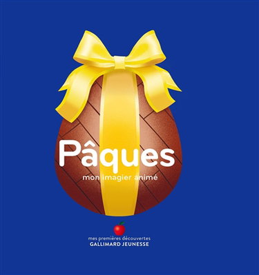 Couverture de Pâques : mon imagier animé