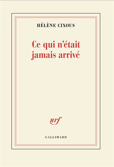 Ce qui n'était jamais arrivé